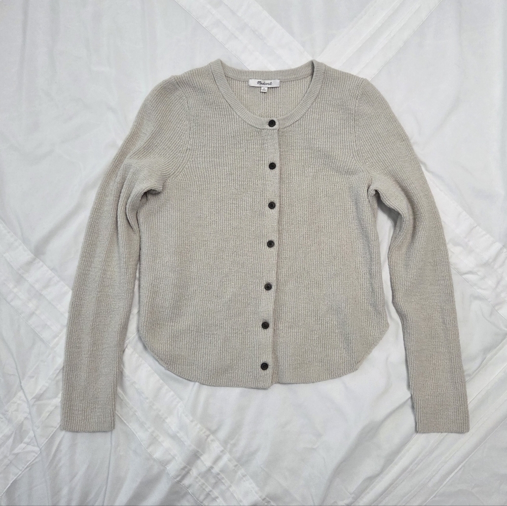 Madewell Halstead Cotton Blend Cardigan